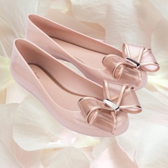 Melissa Sweet Love VI, Pink Bow, Pink, Made in Brazil - Picture 1 of 11